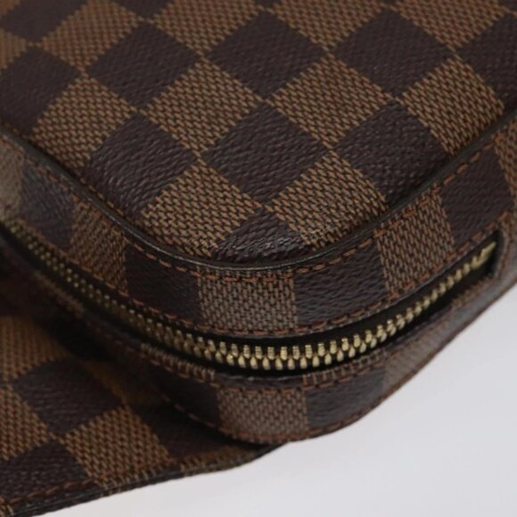 LOUIS VUITTON Damier Ebene Geronimos Shoulder Bag N51994 LV Auth EC1038 - Picture 4 of 16